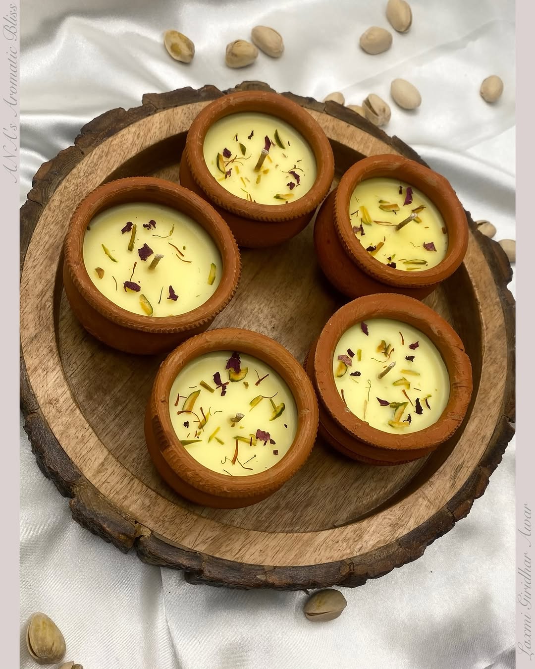 Experience the unique and exotic fragrance of our Rabdi Malai candle, inspired by the traditional Indian dessert. With its rich and creamy aroma, this candle is sure to be a conversation starter in any room.